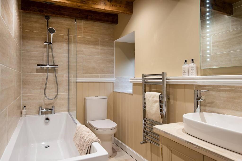 The Bothy, Press Mains Farm Cottages อายเมาธ์ ภายนอก รูปภาพ