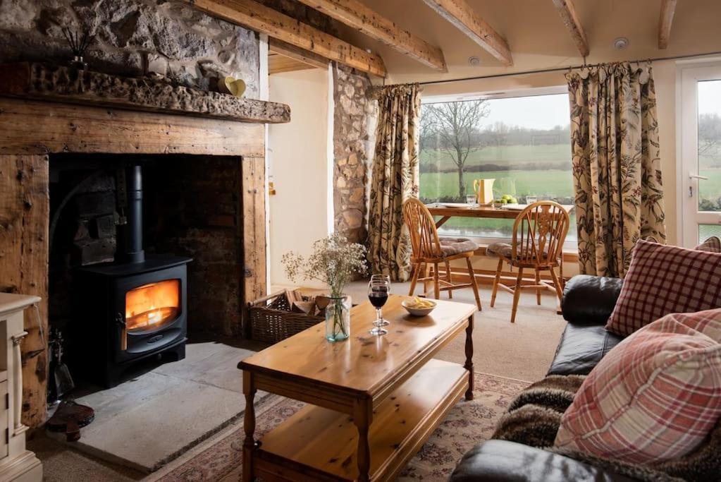 The Bothy, Press Mains Farm Cottages อายเมาธ์ ภายนอก รูปภาพ